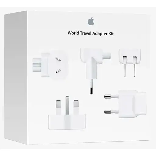 Комплект адаптерів Apple World Travel Adapter Kit (MD837) перехідники на всі розетки - фото 1