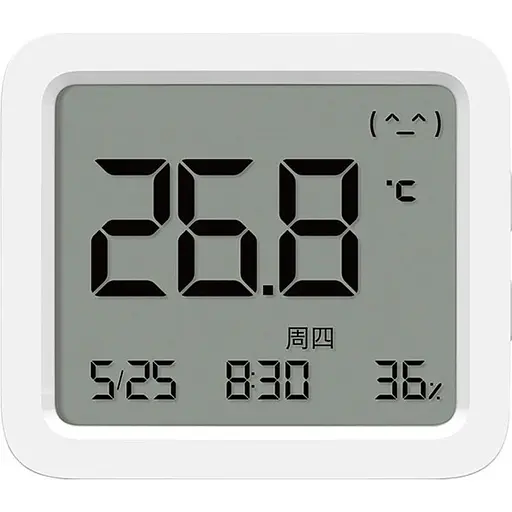 Термогігрометр Xiaomi Mijia Smart Thermometer and Hygrometer 3 (MJWSD05MMC) білий [80896]