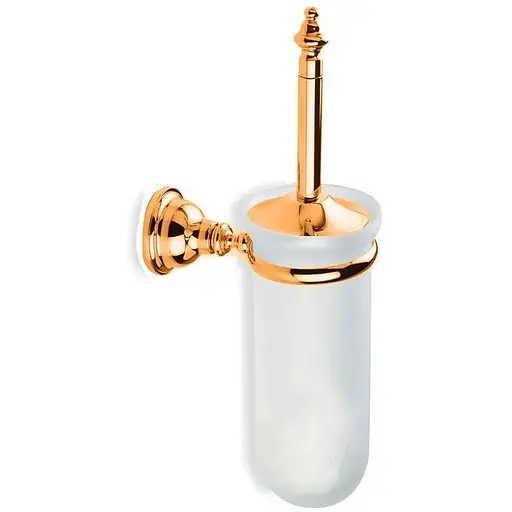 Туалетный ершик Stilhaus Elite настенный стеклянный EL1225, Бронза - фото 1