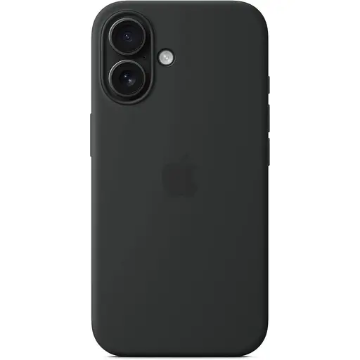 Оригинальный силиконовый чехол Apple Silicone Case MagSafe для iPhone 16 (6.1") Midnight MYY13ZM/A - фото 5