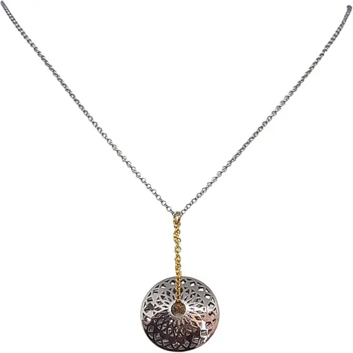 Серебряное колье Аметист 220 4 686-80