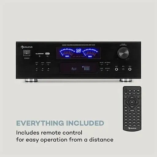 Підсилювач звуку Auna AMP 5100 BT 5.1 (10034620) - фото 6