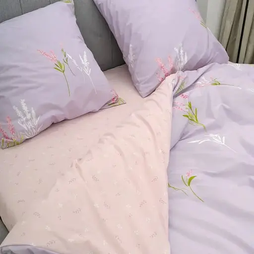 Комплект постільної білизни Viluta двоспальний ранфорс 21146 100% бавовна - фото 4