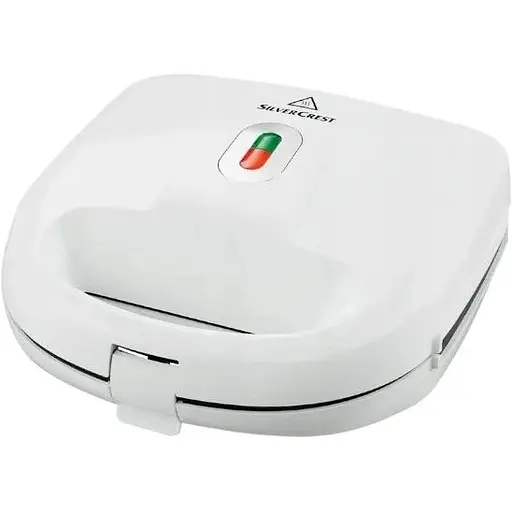 Вафельниця Silver Crest SWEW 750 D2, 750 Вт, 3 змінні пластини для бельгійських вафель, пончиків і печива - фото 1