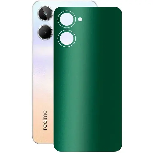 Защитная пленка StatusSKIN для Realme 10 Корпус Винил Зеленая - фото 1
