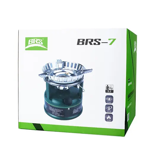 Кемпінговий рідкопаливний потужний пальник примус BRS-7 - фото 9