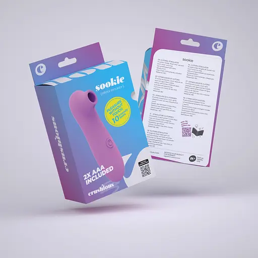 Кліторальний стимулятор Crushious Sookie 12.5 х 3.5 см - фото 9