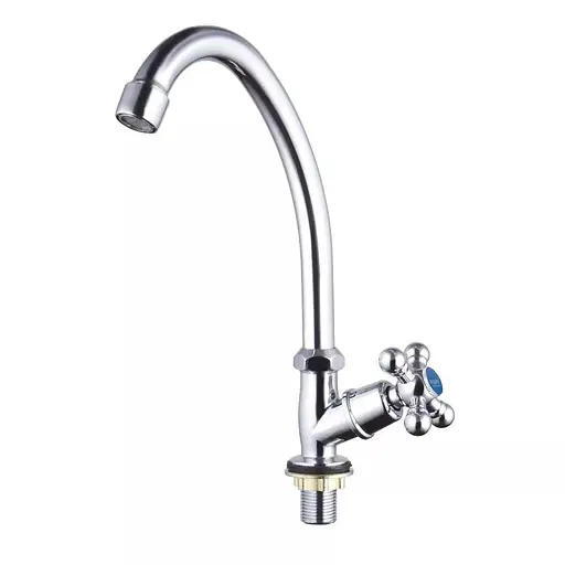 Монокран для кухни хром Wezer TZF14-605 Хром - фото 2