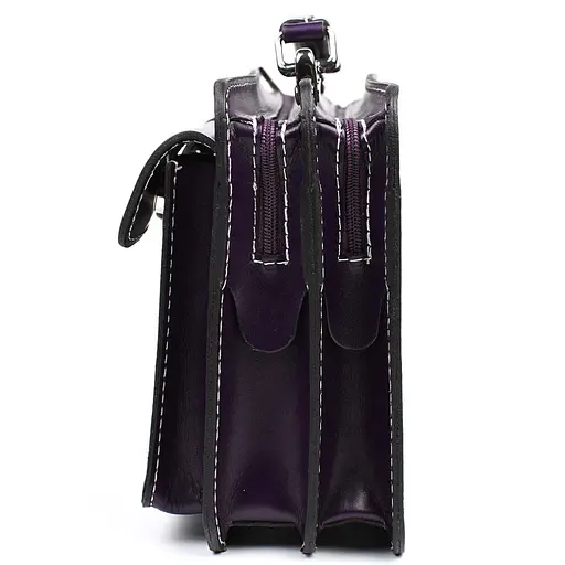 Жіночий шкіряний портфель Firenze 28х19х11 см sum0026464 - фото 4