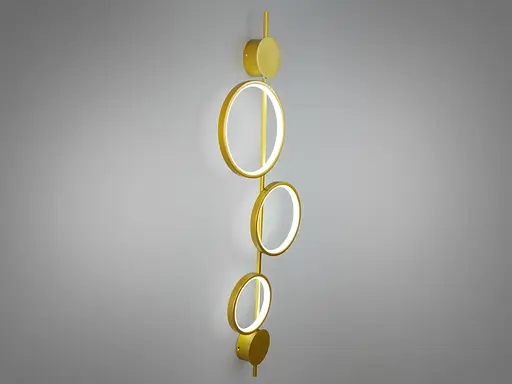 Світлодіодне бра потужністю 16 Вт, чорний - фото 1