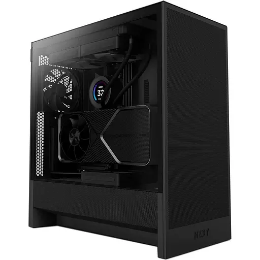Корпус NZXT H5 Flow Black (CC-H52FB-01) Без БП - фото 1