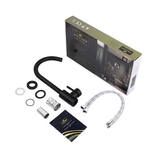 Змішувач для кухні Kroner KRM Edelstahl Klassisch - SCH035 (CV023003) - фото 6