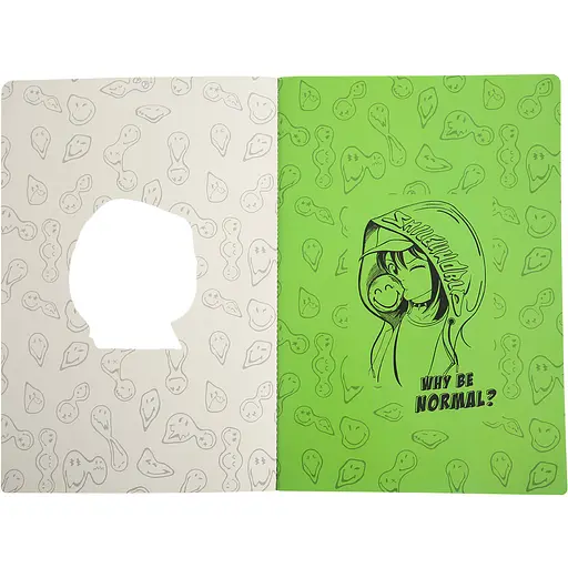 Зошит А4 Yes Smiley World Anime з висічкою 60 аркушів у клітинку (682024) - фото 3