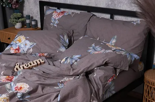 Набір наволочок Moon&Star Бязь Gold Люкс Flowers Wod 40х40 см 2 шт - фото 3