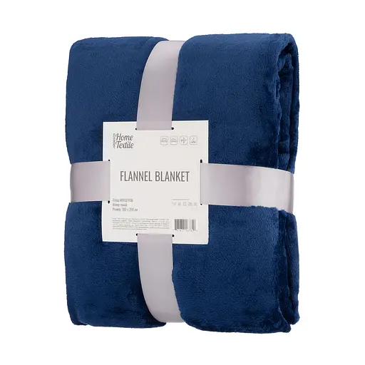 Плед Ardesto Flannel 160х200 см 100% полиэстер синий (ART0211SB) - фото 1