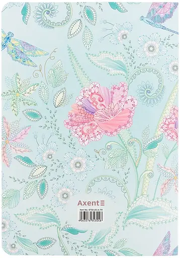 Книга записна A5 в клітинку Nature`s Melody  80 аркушів (8700-20-A-TR) - фото 3