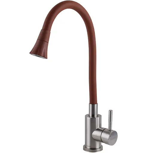 Смеситель для кухни Globus Lux Alpen SBT1-203SA-R10 Коричневый - фото 1