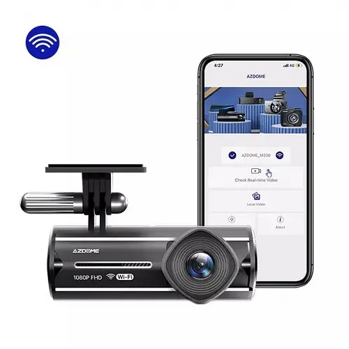 Видеорегистратор AZDOME M330 Car DVR 1296P - фото 4