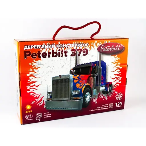 Дерев'яний 3Д конструктор Peterbilt