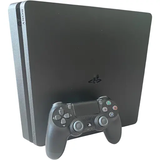 Стационарная игровая консоль PlayStation 4 Slim 1 ТВ, 1 джойстик, Гарантия