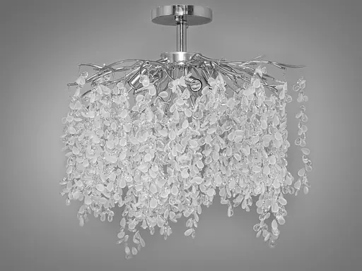 Стельова кришталева люстра Гліцинія - фото 1