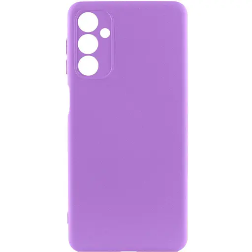 Чехол Lakshmi Silicone Cover Full Camera A для Samsung Galaxy A14 4G/5G Фиолетовый/Purple