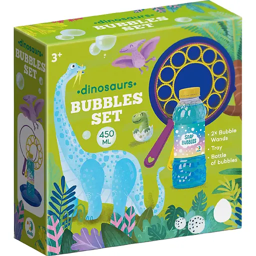 Набір мильних бульбашок DoDo Динозаври 450 мл (500119) - фото 1