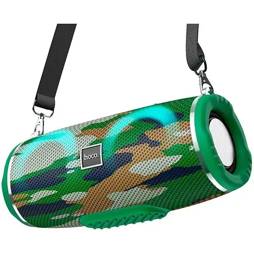 Колонка портативна Hoco HC12 Sports BT speaker камуфляжний зелений - фото 1