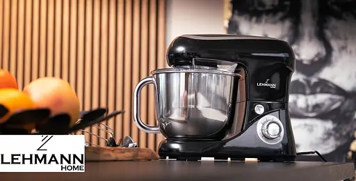 Кухонний комбайн тістоміс Lehmann Chervil 2200 W Black - фото 9
