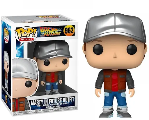 Фигурка Funko Pop Фанко Поп Назад в будущее Марти Макфлай Back to the Future Marty McFly 10 см BF MM 962