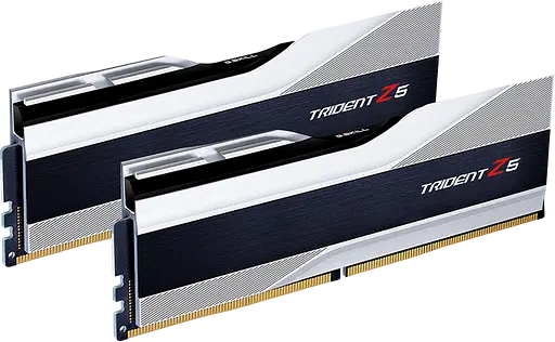 Оперативна пам'ять G.Skill 32GB (2x16GB) DDR5 6000MHz Trident Z5 Silver (F5-6000J3040F16GX2-TZ5S)