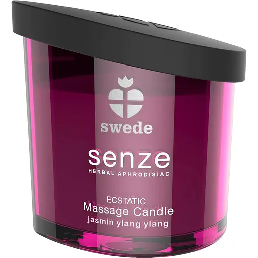 Масажна свічка Senze Ecstatic Massage Candle жасмин/іланг-іланг, 50 мл