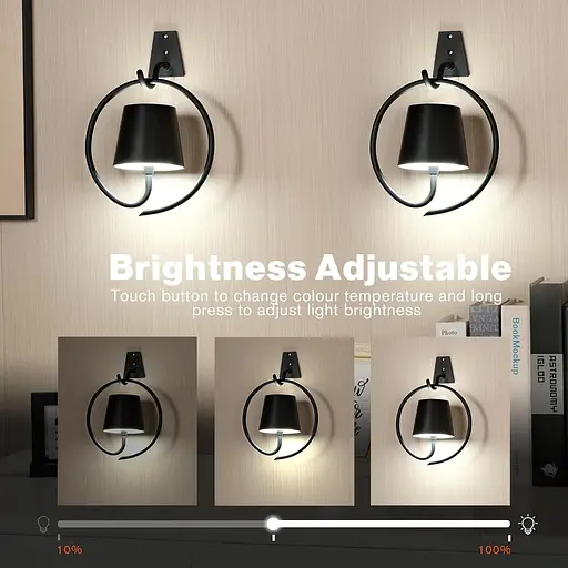 Настенные светильники Faithorse с батарейным питанием - фото 6