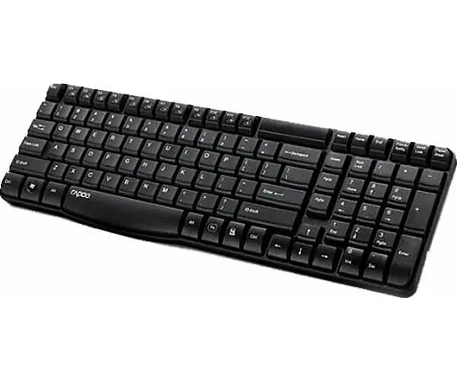 Клавіатура Rapoo N2400 USB Black (59709) (N2400 Black) - фото 2