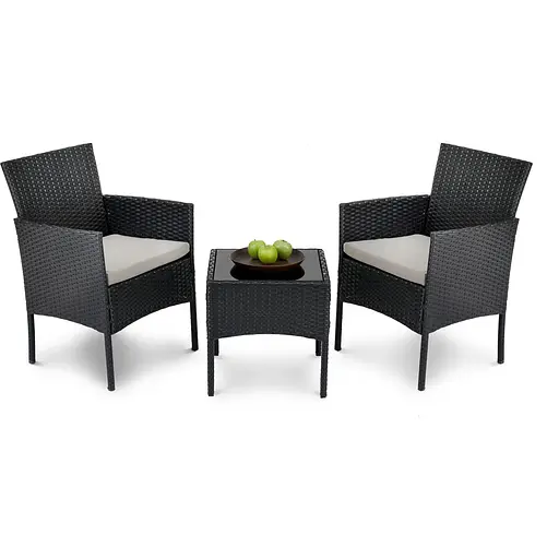 Садові меблі Di Volio Siena чорна