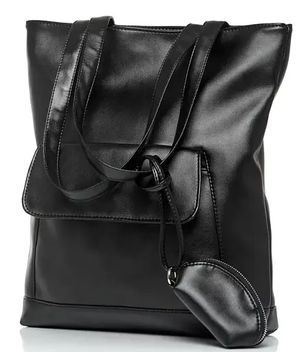 Шоппер женский Sambag Shopper черный 41 х 30 х 10 см (93251002) - фото 2