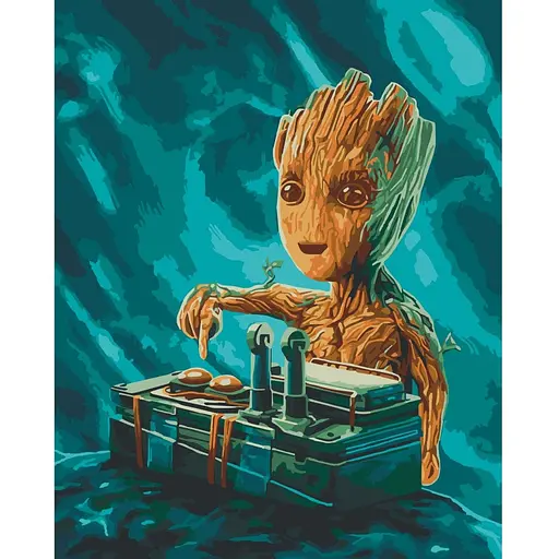 Набір для розпису ArtCraft DJ Малюк Грут 40 x 50 см (16001-AC)