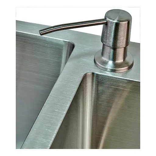 Кухонная мойка Zerix ZH7843DS-215 ZM5570, Нержавеющая сталь - фото 2