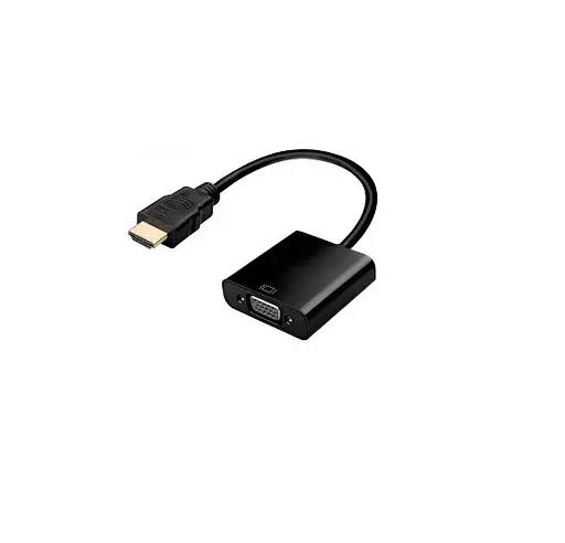 Конвертер HDMI (папа) на VGA (мама) 10cm, 4K/2K