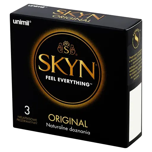 Презервативи Unimil Skyn Original безлатексні 3 шт.