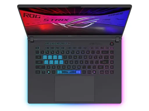 Ноутбук ASUS ROG Strix G16 i5-13450HX/32GB/512 RTX5050 165Hz (G615JH-RV072), Intel Core i5-13450HX (до 4,6 ГГц), 16-дюймовий екран Full HD NVIDIA GeForce RTX 5050 8 ГБ, Free DOS, Eclipse Gray - фото 3
