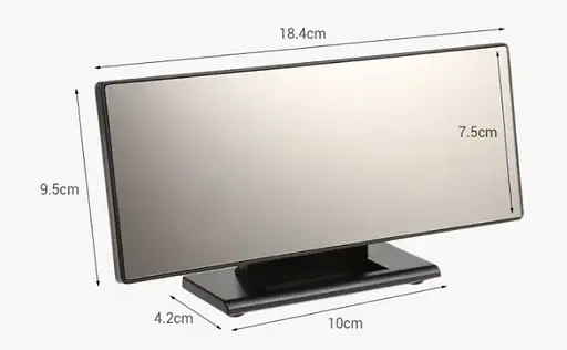 Настольные LED часы DS-3618L с зеленой подсветкой - фото 6