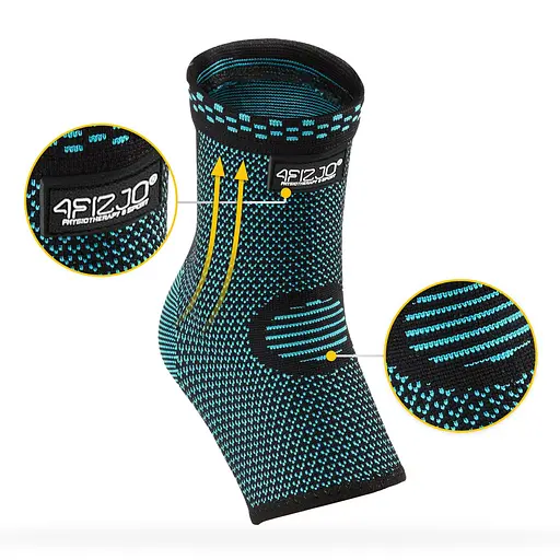 Фіксатор (бандаж) для гомілкостопу 4FIZJO 1 шт 4FJ0487 Size S (P-5907739318022) - фото 10