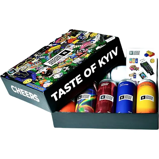 Набор пива Underwood BRWR Taste of Kyiv