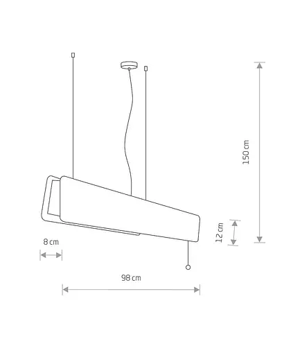 Подвесной светильник Nowodvorski 7520 Oslo Led 90 - фото 3