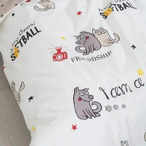 Комплект постільної білизни Viluta підлітковий ранфорс 24262 100% бавовна - фото 3