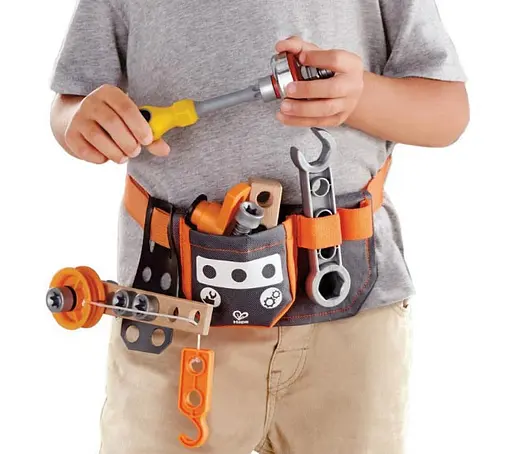Игровой набор Hape Юный изобретатель Junior Inventor E3035 Пояс с инструментами - фото 5