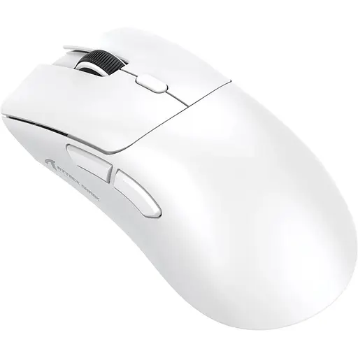 Миша бездротова Attack Shark R1 Wireless Gaming Mouse R1-3311W на акумуляторі біла - фото 1