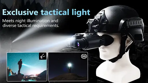 Бинокль ночного видения Z9158 4K FHD HD 850нм (до 600м в темноте) MicroSD 64GB + крепление FMA L4G24 - фото 6