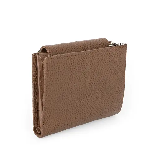 Гаманець жіночий шкіряний маленький Las Fernando 110-103 M коричневий - фото 2